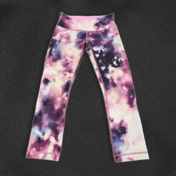 Lululemon Wunder Under Crop III Leggings Pixie Multi Pattern Hidden Pocket W 4 - Picture 4 of 7